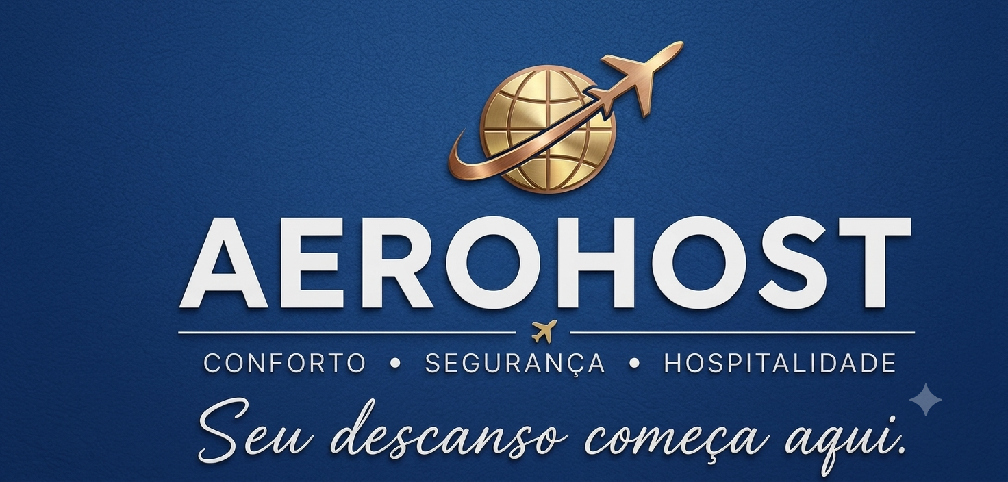 AeroHost — conforto, segurança e hospitalidade. Seu descanso começa aqui.